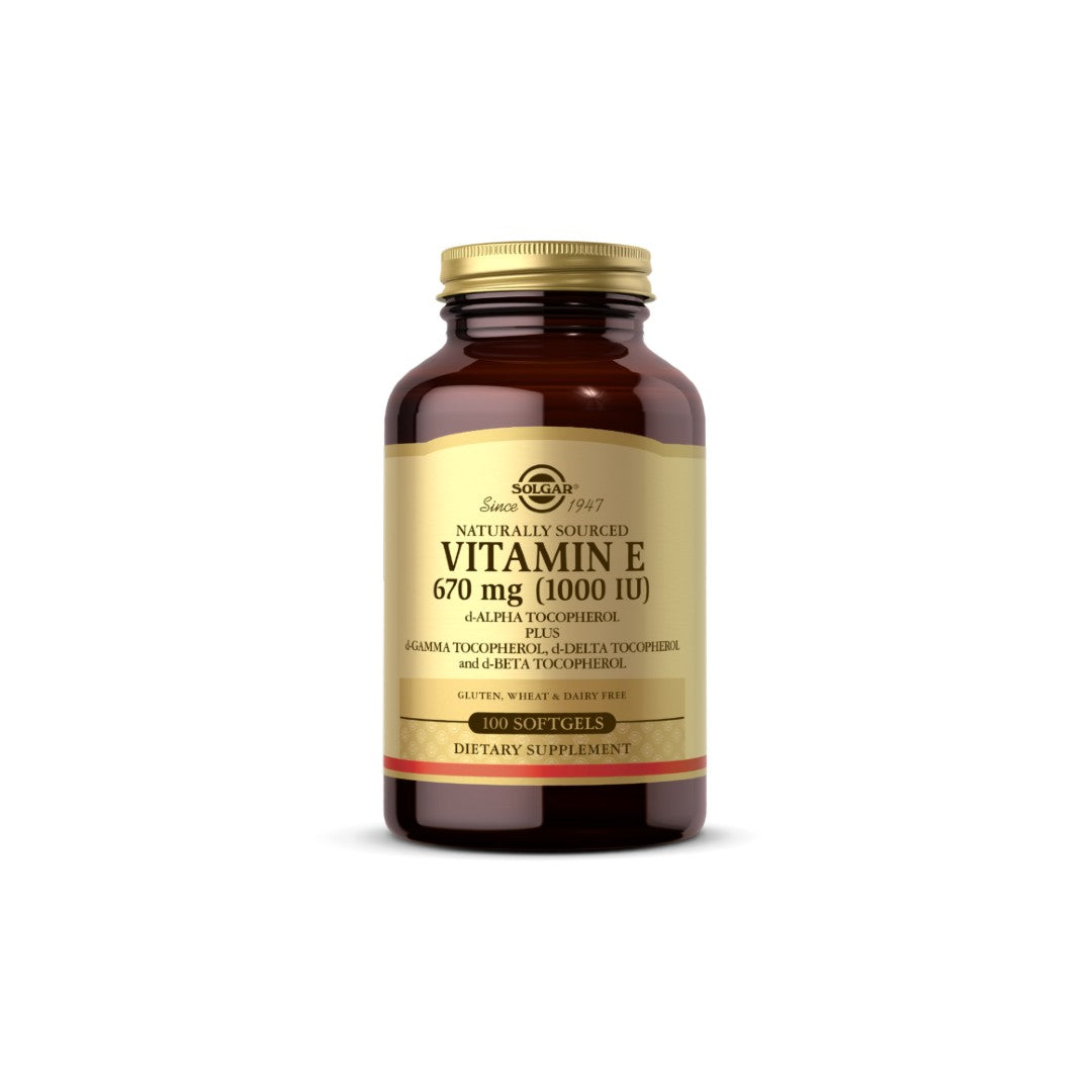 Vitamin E 670 MG (1000 IU) Gemischt 100 Weichkapseln Solgar